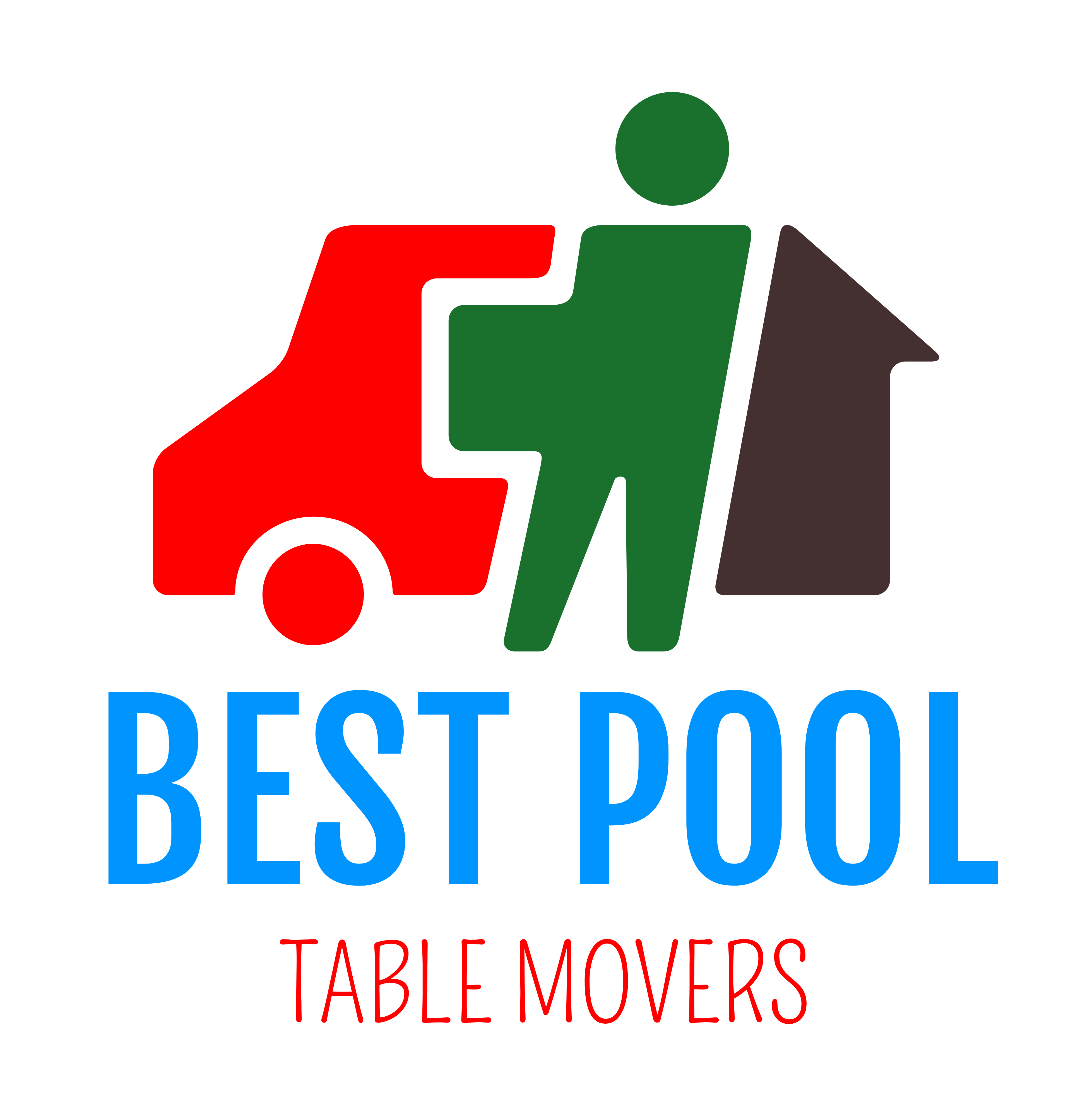 pool table movers phoenix logo